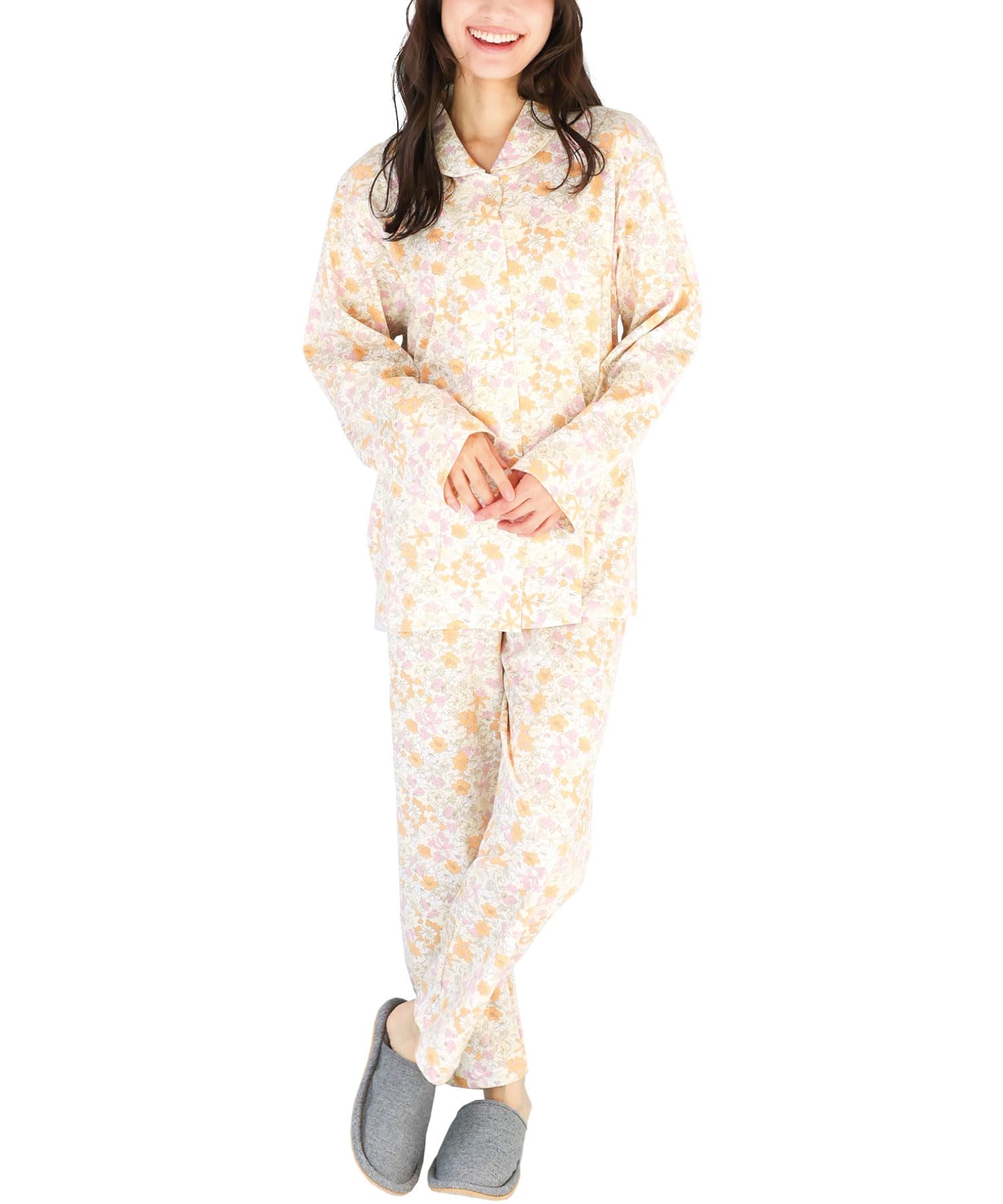 Amazon | [ニシキ] パジャマ レディース 日本製 国内縫製 小柄